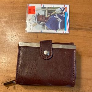Michael michelle leather wallet USA